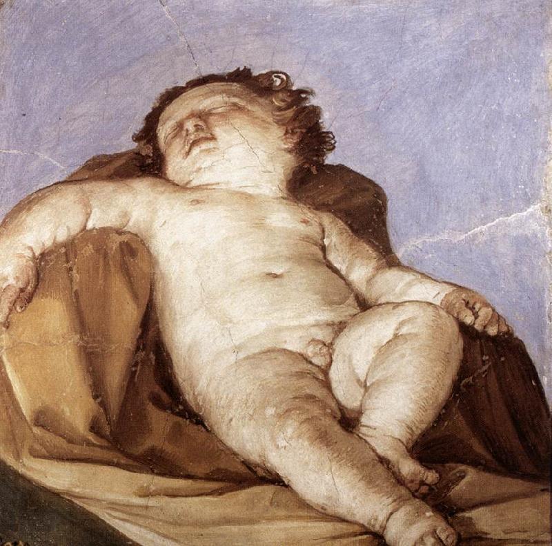 RENI, Guido Sleeping Putto dru oil painting picture